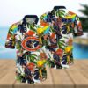 Chicago Bears NFL Nightstime Aloha Hawaiian Shirt, NFL Hawaiian Shirt