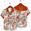 Chicago Bears NFL Pattern Hawaiian Shirt, NFL Hawaiian Shirt