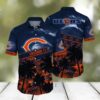 Chicago Bears NFL Sun Kissed Aloha Hawaiian Shirt, NFL Hawaiian Shirt