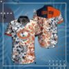 Chicago Bears Nfl Beach Shirt Graphic Floral Pattern Print This Summer Hawaiian Shirt, NFL Hawaiian Shirt
