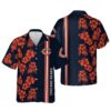 Chicago Bears Nfl Chicago Hawaii Floral Football Hawaiian Graphic Print Short Sleeve Hawaiian Shirt, NFL Hawaiian Shirt