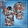 Chicago Bears Nfl Hawaii Shirt And Short Graphic Floral Printed This Summer Beach Shirt For Best Fans, NFL Hawaiian Shirt
