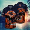 Chicago Bears Nfl Hawaii Shirt And Short Graphic Tropical Pattern Short Sleeve Hot Summer, NFL Hawaiian Shirt