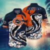 Chicago Bears Nfl Hawaii Shirt Tropical Pattern Graphic This Summer Gift For Fan Nfl, NFL Hawaiian Shirt