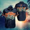 Chicago Bears Nfl Hawaiian Sas Tropical Pattern Graphic Gift For Fan Nfl, NFL Hawaiian Shirt