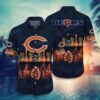 Chicago Bears Nfl Hawaiian Sas Tropical Pattern Graphic Trends Summer Gift For Fan Nfl, NFL Hawaiian Shirt