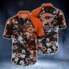Chicago Bears Nfl Hawaiian Shirt Tropical Pattern New Hot Trend Summer For Sports Fans Nfl, NFL Hawaiian Shirt