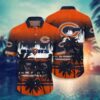 Chicago Bears Nfl Summer Hawaiian Sas Tropical Pattern Graphic For Sports, NFL Hawaiian Shirt