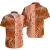 Chicago Bears Palm Leaves And Stripes Nfl Gift For Fan Hawaii Shirt Summer Collection, NFL Hawaiian Shirt