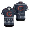 Chicago Bears Nfl Ugly Sweatshirt 3D Hawaiian Shirt Print Short Sleeve Hawaiian Aloha Shirt, NFL Hawaiian Shirt