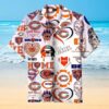 Love My Chicago Bears Art Nfl Hawaiian Graphic Print Short Sleeve Hawaiian Shirt, NFL Hawaiian Shirt