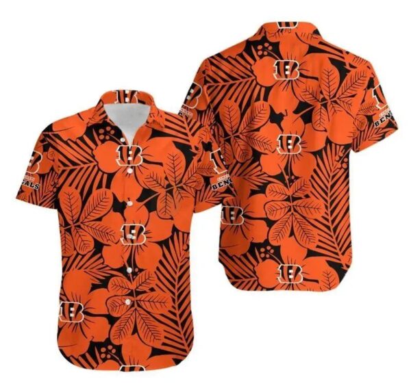 Cincinnati Bengals Flower Hawaii Shirt Summer Collection 2, NFL Hawaiian Shirt
