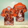 Cincinnati Bengals NFL Aloha Beach Hawaiian Shirt, NFL Hawaiian Shirt