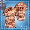 Cincinnati Bengals Nfl Hawaii Shirt And Short Graphic Floral Printed This Summer Beach Shirt For Best Fans, NFL Hawaiian Shirt