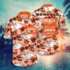 Cincinnati Bengals Nfl Hawaiian Sas For Grandparent New Trending Beach Shirt, NFL Hawaiian Shirt