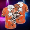 Cincinnati Bengals Nfl Hawaiian Shirt Style Vintage Summer Beach Shirt Best Gift For Fans, NFL Hawaiian Shirt