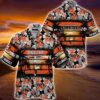 Cincinnati Bengals Nfl Summer Hawaiian Shirt Floral Pattern Graphic For Sports, NFL Hawaiian Shirt