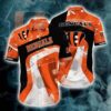 Cincinnati Bengals Nfl Summer Hawaiian Shirt New Collection Gift For Sports Fans Nfl, NFL Hawaiian Shirt