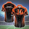 Cincinnati Bengals Nfl Team Football Beach Shirt Summer Button Down Hawaiian Shirt Best Fan Ever, NFL Hawaiian Shirt