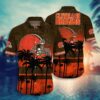 Cleveland Browns Hawaii Shirt Short Style Hot Trending Summer, NFL Hawaiian Shirt