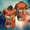 Cleveland Browns Nfl Baby Yoda Hawaiian Shirt Style Summer Trending For Men Women, NFL Hawaiian Shirt