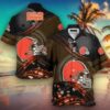 Cleveland Browns Nfl Football Hawaiian Shirt This Summer Best Gift For Fans, NFL Hawaiian Shirt