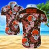 Cleveland Browns Nfl Hawaiian Graphic Print Short Sleeve Hawaiian Shirt 2, NFL Hawaiian Shirt