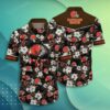 Cleveland Browns Nfl Hawaiian Shirt Skull Punisher Printed 3D New Trend Summer For Your Loved Ones, NFL Hawaiian Shirt