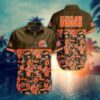 Cleveland Browns Nfl Style Trending Summer Hawaiian Shirt, NFL Hawaiian Shirt