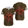 Cleveland Browns Snake And Skull Hawaii Shirt Summer Collection, NFL Hawaiian Shirt