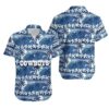 Dallas Cowboys Coconut Trees Nfl Gift For Fan Hawaii Shirt Summer Collection, NFL Hawaiian Shirt