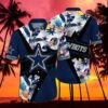 Dallas Cowboys NFL Aloha Tropical Hawaiian Shirt, NFL Hawaiian Shirt