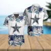 Dallas Cowboys NFL Special Floral Tropical Team Hawaiian Shirt, NFL Hawaiian Shirt
