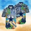 Dallas Cowboys NFL Vacation Vintage Hawaiian Shirt, NFL Hawaiian Shirt