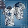 Dallas Cowboys Nfl Beach Shirt Graphic Floral Pattern Print This Summer Hawaiian Shirt, NFL Hawaiian Shirt