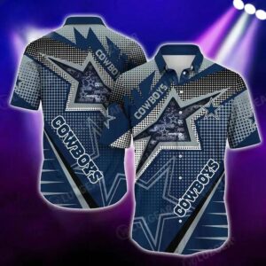 Dallas Cowboys Nfl Football Beach Shirt For This Summer Graphic Print Hawaiian Shirt Big Fans, NFL Hawaiian Shirt