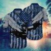 Dallas Cowboys Nfl Football Hawaiian Shirt Short American Flag Print This Summer Best Gift For Fans, NFL Hawaiian Shirt