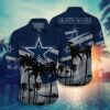 Dallas Cowboys Nfl Hawaii Shirt Graphic Tropical Pattern Short Sleeve Hot Summer, NFL Hawaiian Shirt