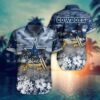 Dallas Cowboys Nfl Hawaiian Sas Tropical Pattern New Hot Trend Summer For Nfl Football Fans, NFL Hawaiian Shirt