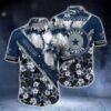 Dallas Cowboys Nfl Hawaiian Shirt Graphic Tropical Pattern New Trend Summer For Nfl Football Fans, NFL Hawaiian Shirt