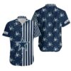 Dallas Cowboys Stripes And Skull Hawaii Shirt Summer Collection, NFL Hawaiian Shirt