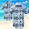 Nfl Dallas Cowboys Dark Blue Multiple S Hawaiian Shirt, NFL Hawaiian Shirt