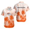 Denver Broncos Coconut Trees Nfl Gift For Fan Hawaiian Graphic Print Short Sleeve Hawaiian Shirt, NFL Hawaiian Shirt