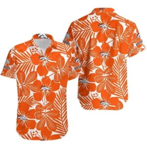 Denver Broncos Flower Hawaii Shirt Summer Collection 2, NFL Hawaiian Shirt