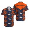 Denver Broncos Flowers Hawaii Shirt Summer Collection, NFL Hawaiian Shirt