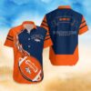 Denver Broncos NFL Flame Ball Hawaiian Shirt, NFL Hawaiian Shirt