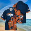 Denver Broncos Nfl Hawaiian Sas Tropical Print Sumer Best Gift For Fans, NFL Hawaiian Shirt