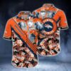 Denver Broncos Nfl Hawaiian Shirt Graphic Tropical Pattern New Trend Summer For Nfl Football Fans, NFL Hawaiian Shirt