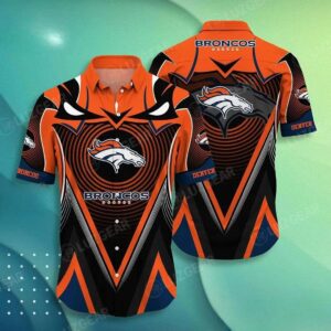 Denver Broncos Nfl Hawaiian Shirt Short Style New Hot Trending Summer Best Gift For Men Women, NFL Hawaiian Shirt