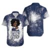 Atlanta Braves Girl African Girl MLB Team Allover Design Gift For Atlanta Braves Fans Hawaiian Shirt – MLB, MLB Hawaiian Shirt